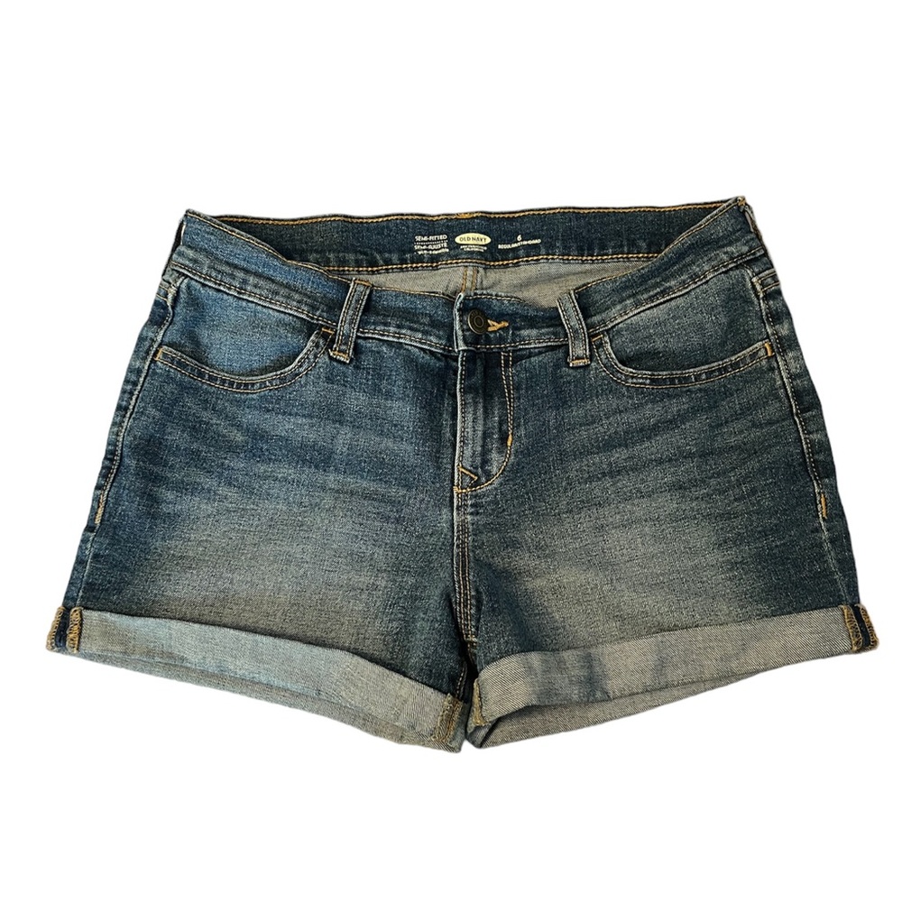 Semi-Fitted Old Navy Denim Shorts (6)